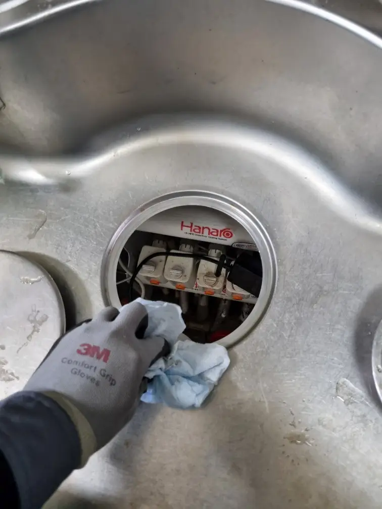 싱크대 배수구 교체 7